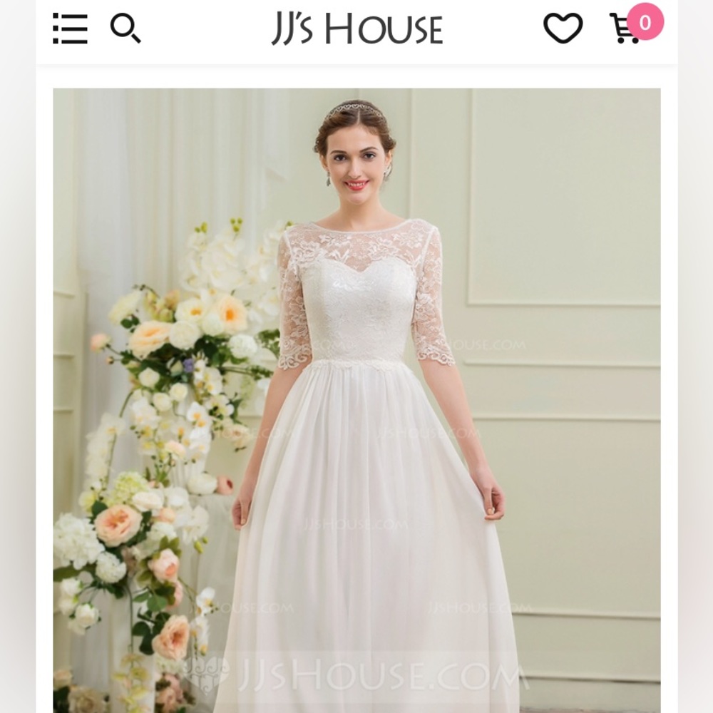 JJ’s House Wedding Dress size 26, new in bag